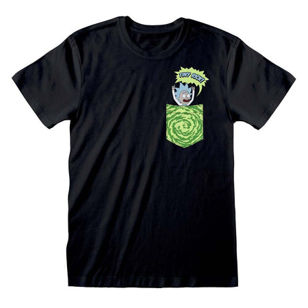 Rick And Morty Tiny Pocket Rick T-Shirt