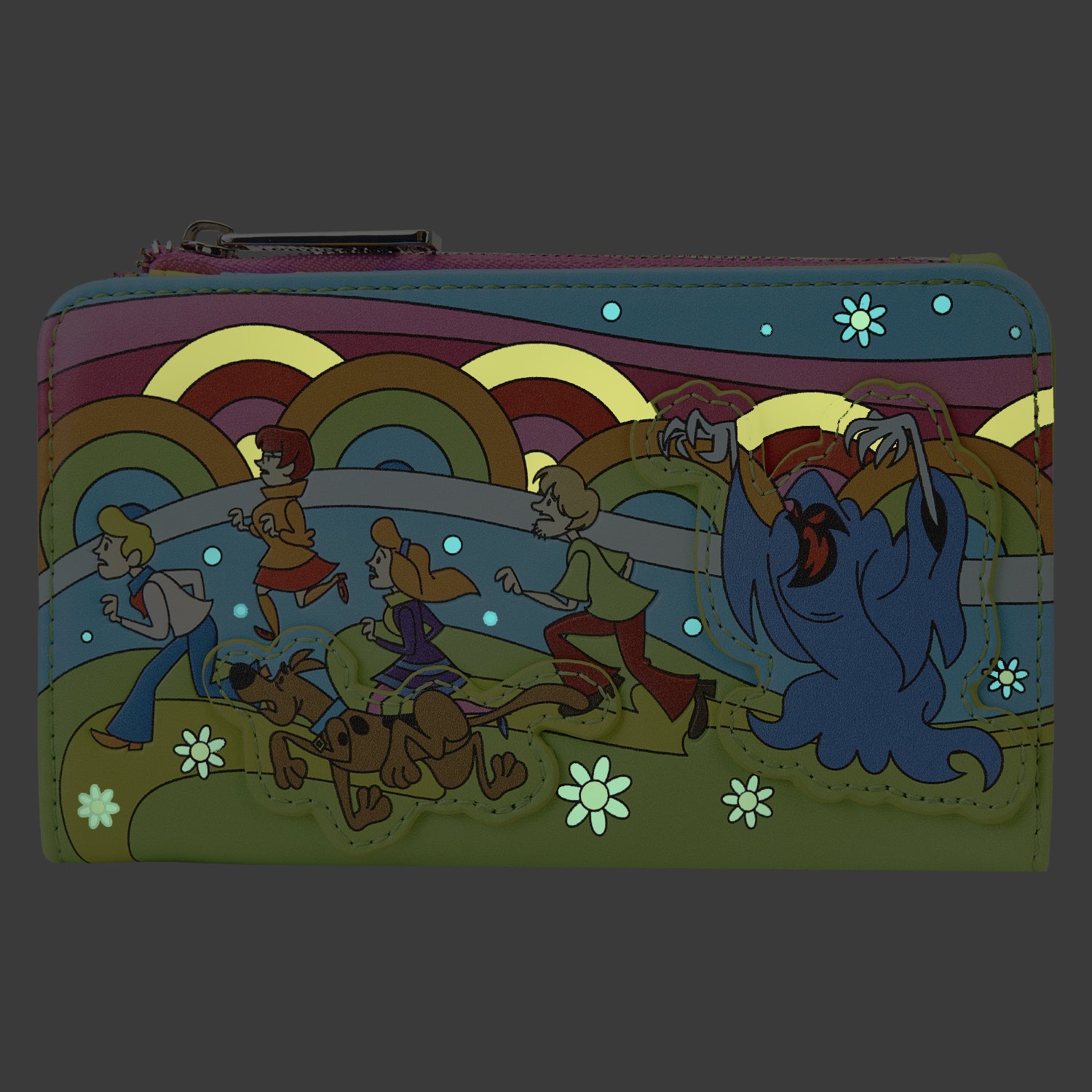 Loungefly x Scooby Doo Psychedelic Monster Chase Wallet