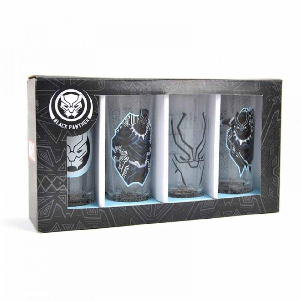 Marvel Black Panther 4 Set Shot Glasses