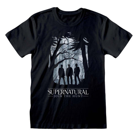 Supernatural Characters Silhouette T-Shirt