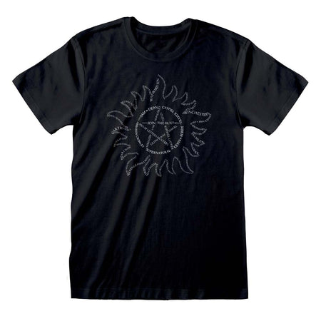Supernatural Text Symbol T-Shirt