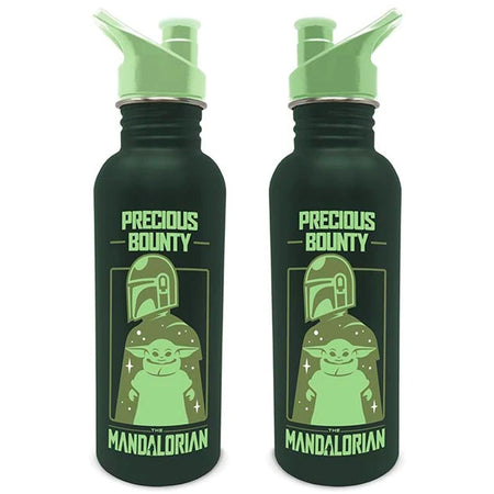 Star Wars The Mandalorian Precious Bounty Metal Drinks Bottle