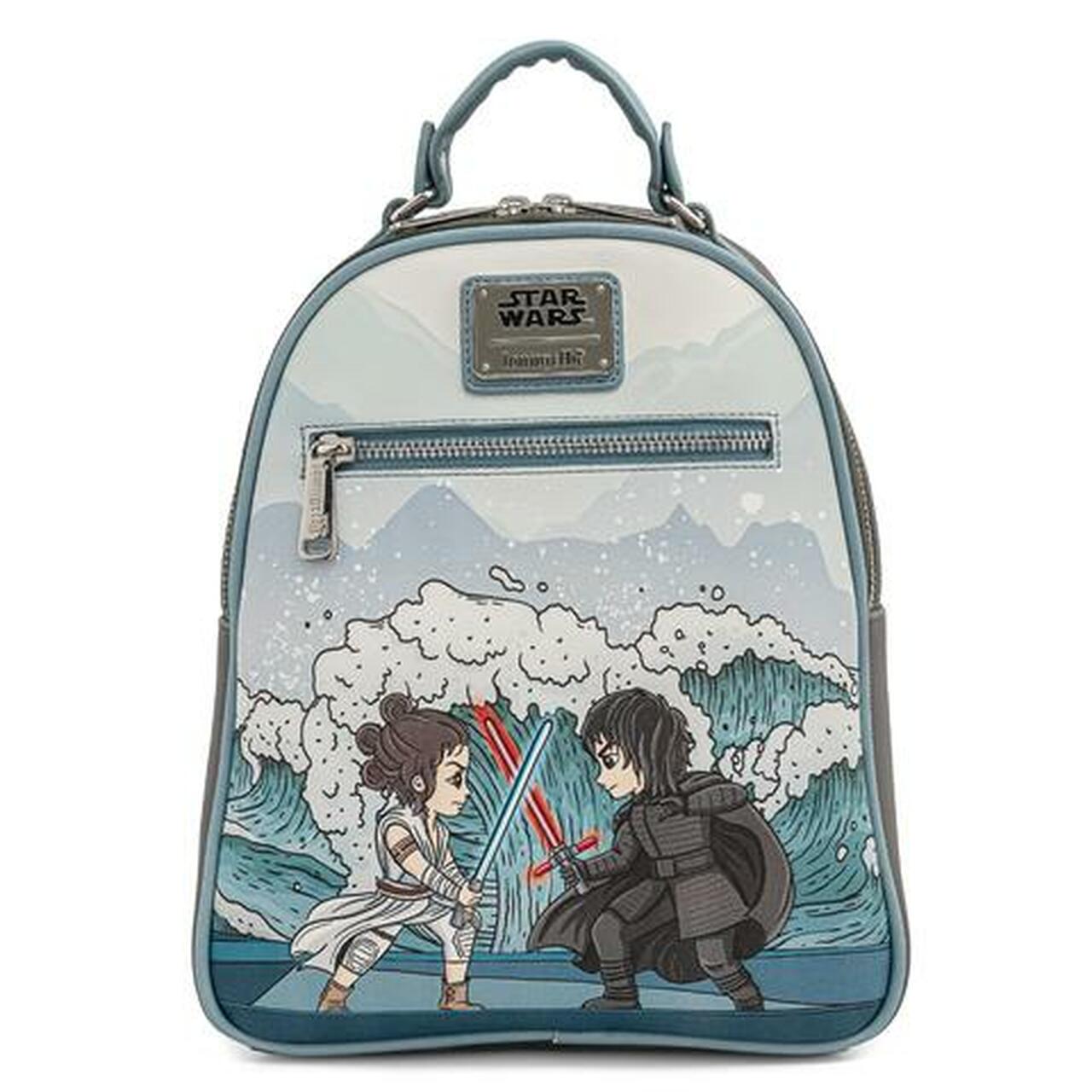 Loungefly x Star Wars Kylo Ren and Rey Mixed Emotions Mini Backpack