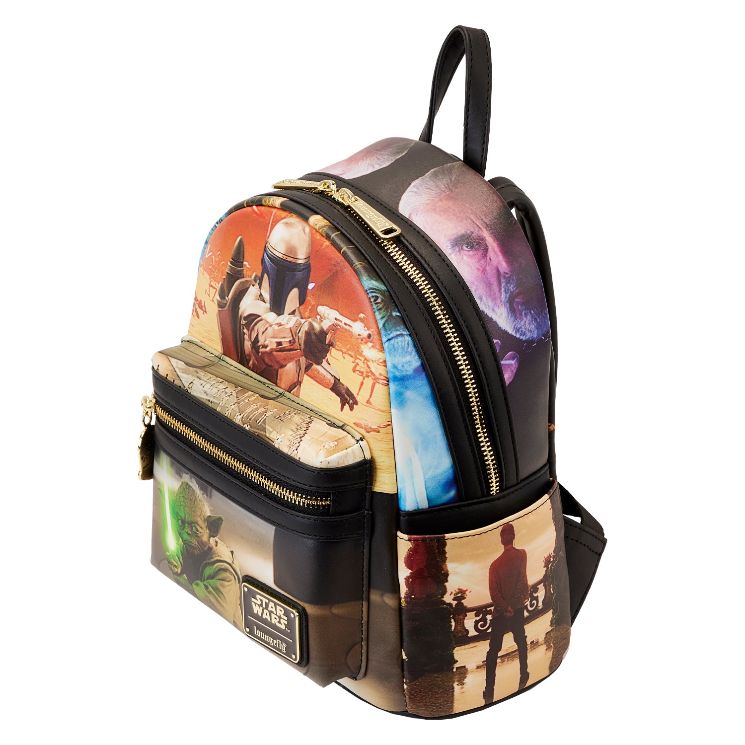 Loungefly x Star Wars Attack of the Clones Scenes Mini Backpack