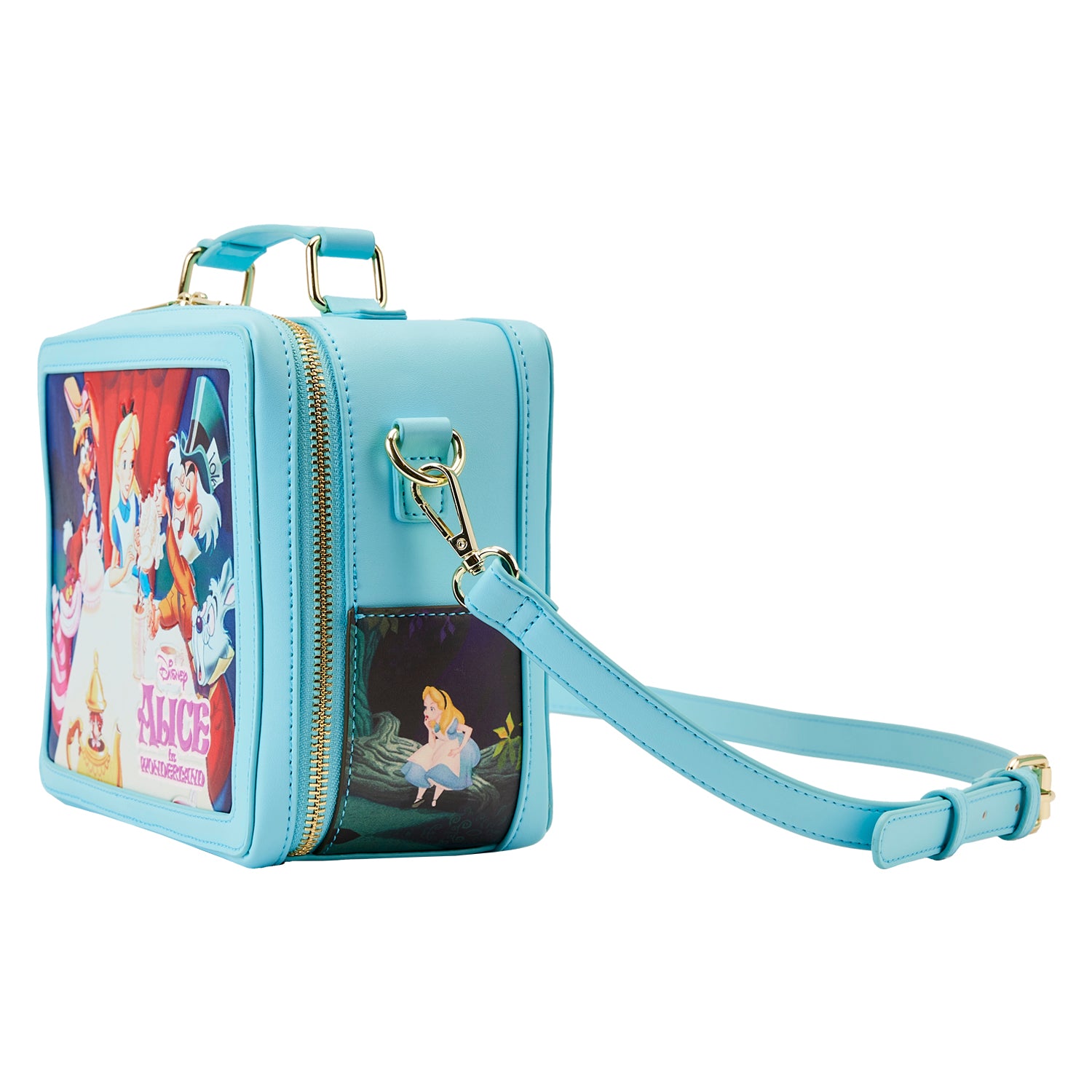 Loungefly x Disney Alice in Wonderland Lunchbox Crossbody Bag