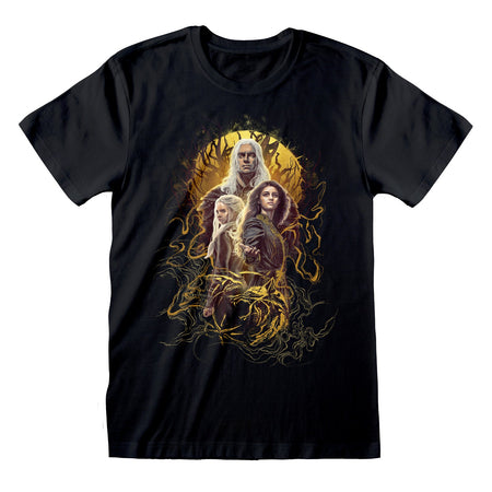 Netflix Witcher TV Trio Poster T-Shirt