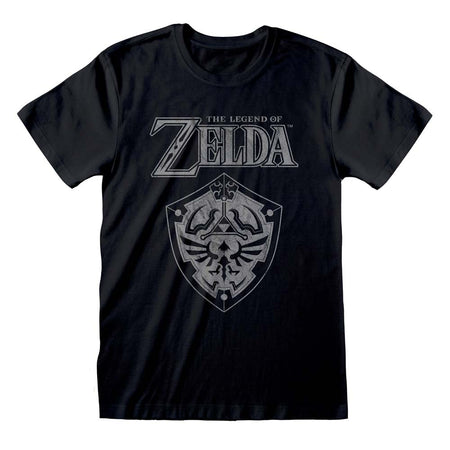 Nintendo Legend Of Zelda Distressed Shield T-Shirt
