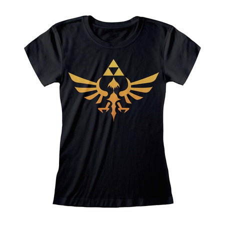 Nintendo Legend Of Zelda Hyrule Kingdom Logo Womens T-Shirt