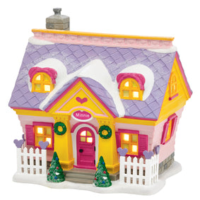 Mickey's Christmas Village Series by D56 - Minnie's House