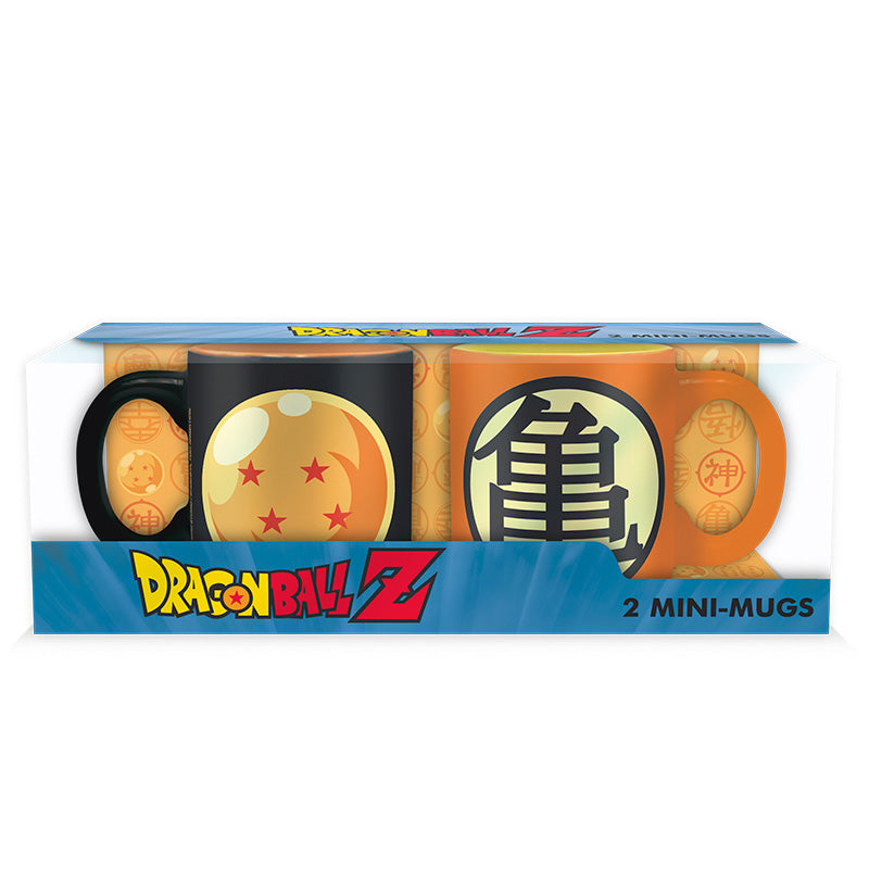 Dragon Ball Z Espresso Mug Set - Dragon Ball & Kame