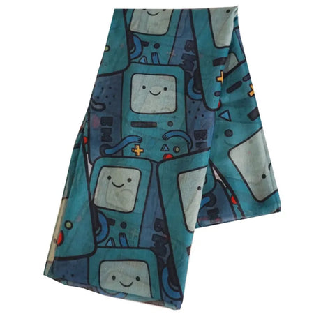 Adventure Time Beemo All Over Print Fashion Scarf