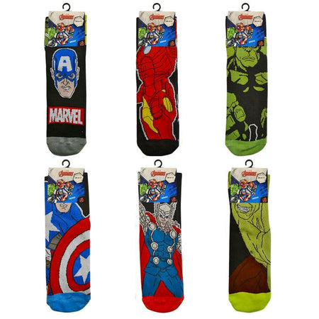 Marvel's Avengers Sock Pack (6 pairs)