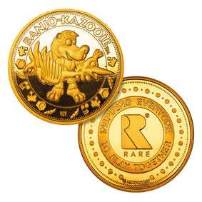 Banjo Kazooie Gold Limited Edition Collectors Coin