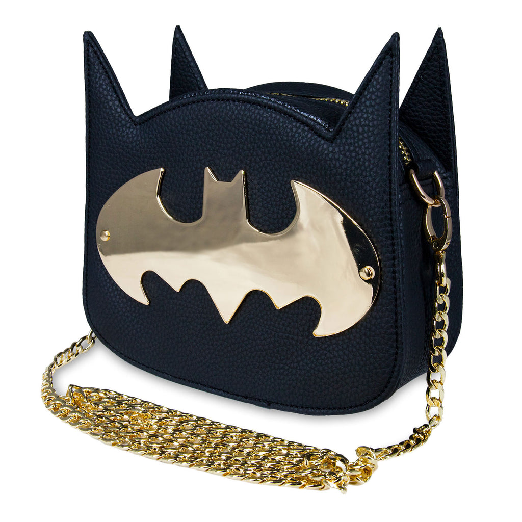 Batman Gotham Gold Cross Body Handbag