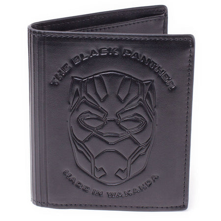 Marvel Blank Panther Debossed Faux Leather Tri-Fold Wallet