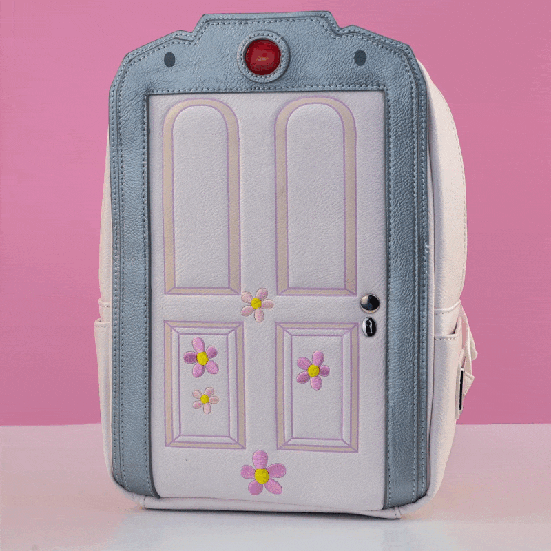 Loungefly x Disney Pixar Monsters Inc Light Up Boo's Door Mini Backpack