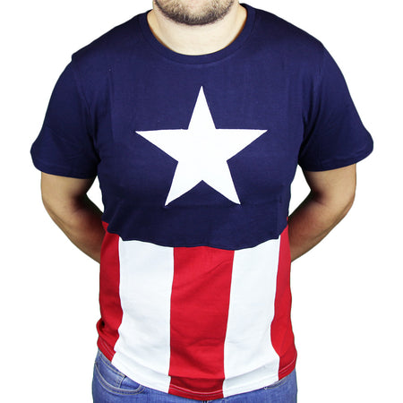Captain America Stars and Stripes T-Shirt