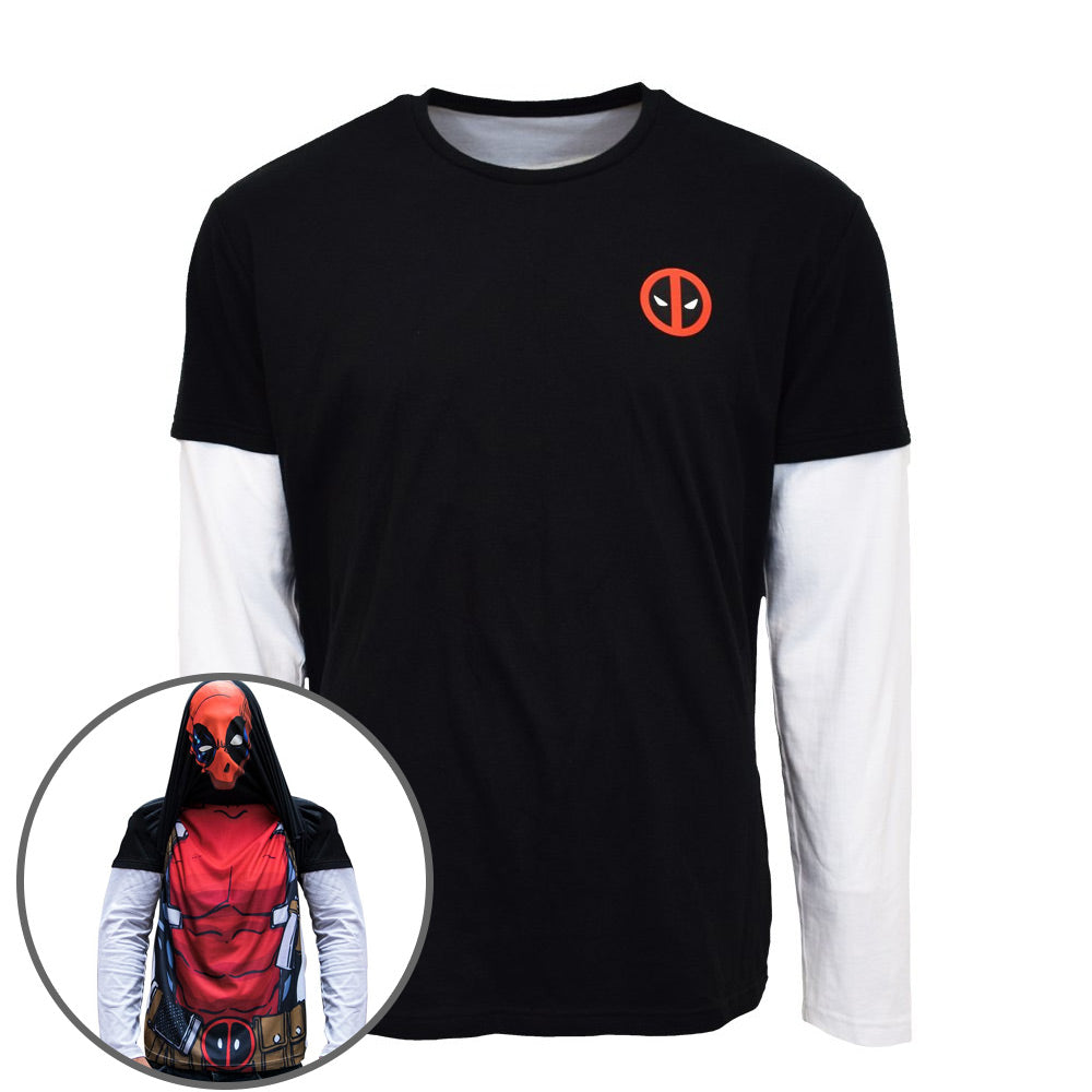 Deadpool Reversible Long Sleeve T-Shirt
