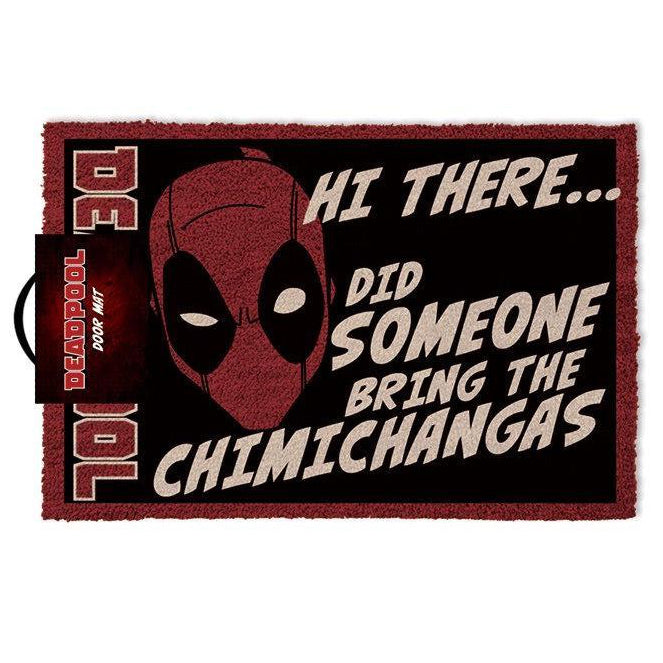Deadpool Chimichanga Coir Doormat