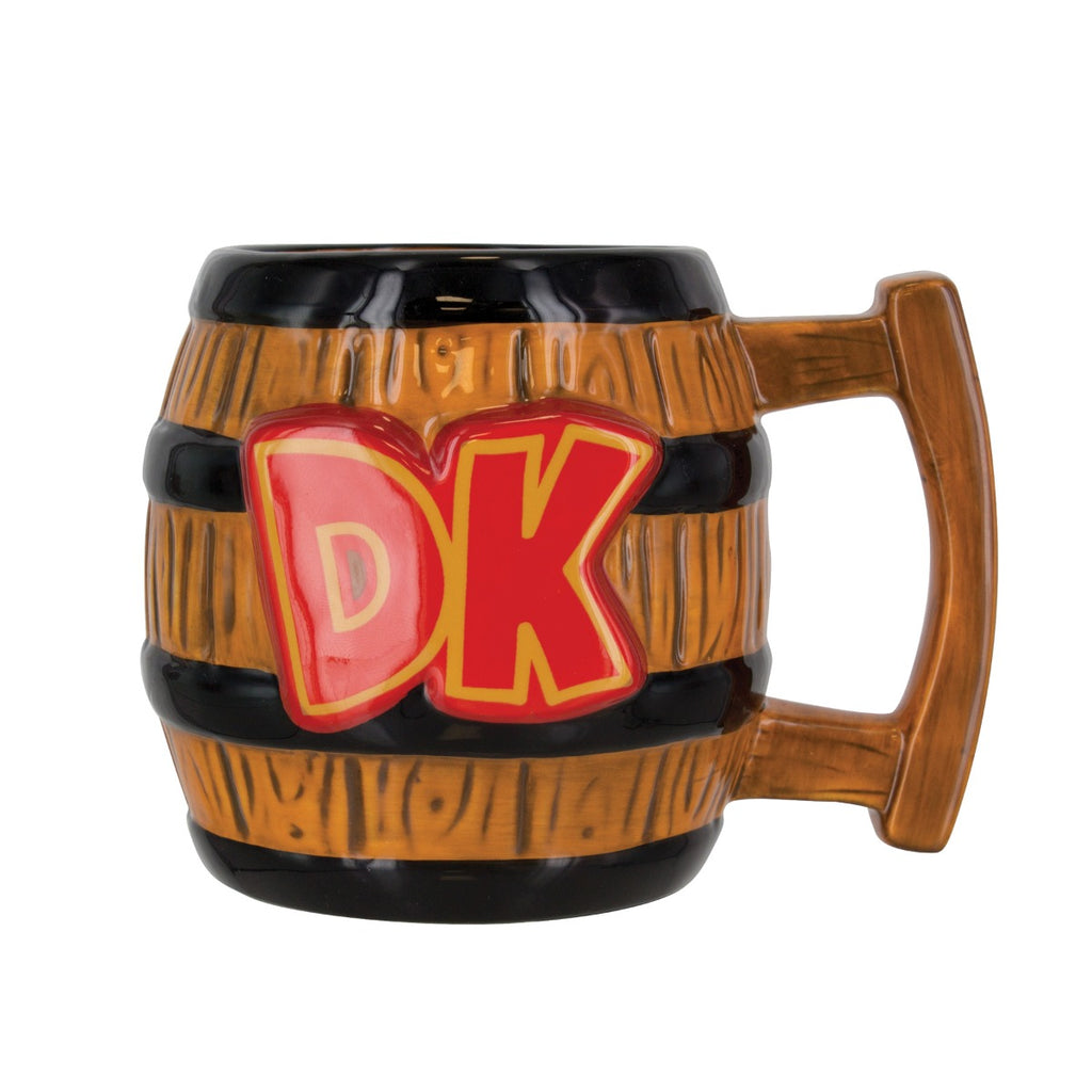 Donkey Kong Barrel Shaped Mug