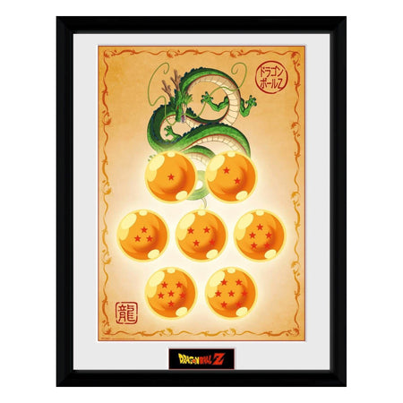 Dragon Ball Z Dragon Balls Framed Print