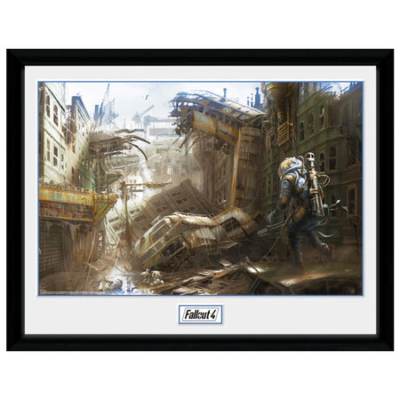 Fallout Vertical Slice Collectors Framed Print