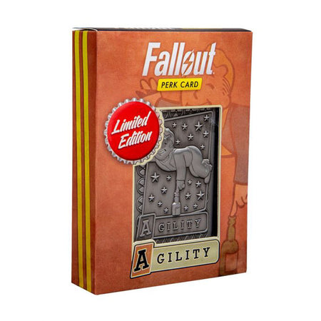 Fallout Limited Edition Metal Perk Card # 6 - Agility