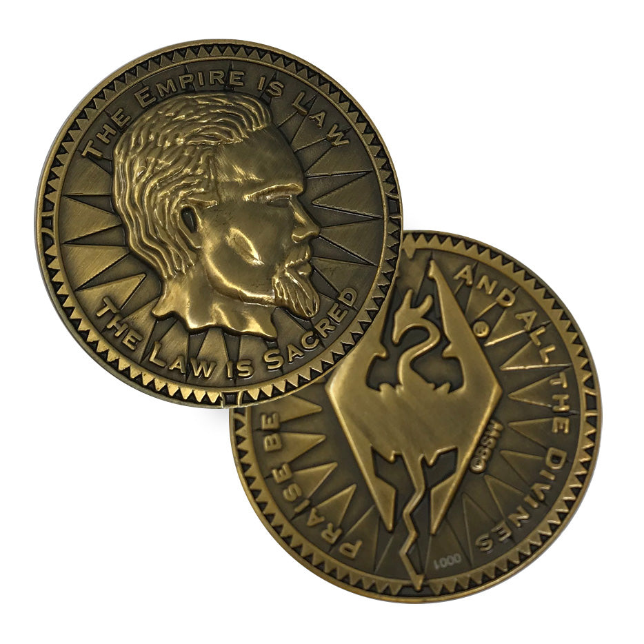 The Elder Scrolls: Skyrim Limited Edition Collectors Coin