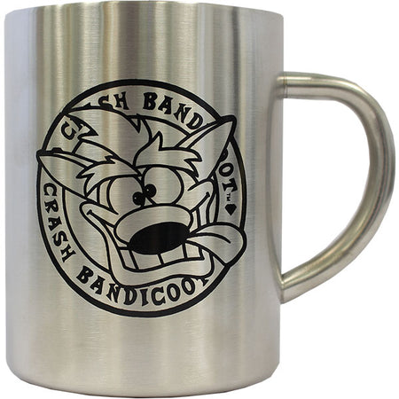 Crash Bandicoot Steel Mug