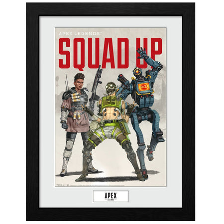 Apex Legends Squad Up Framed Print