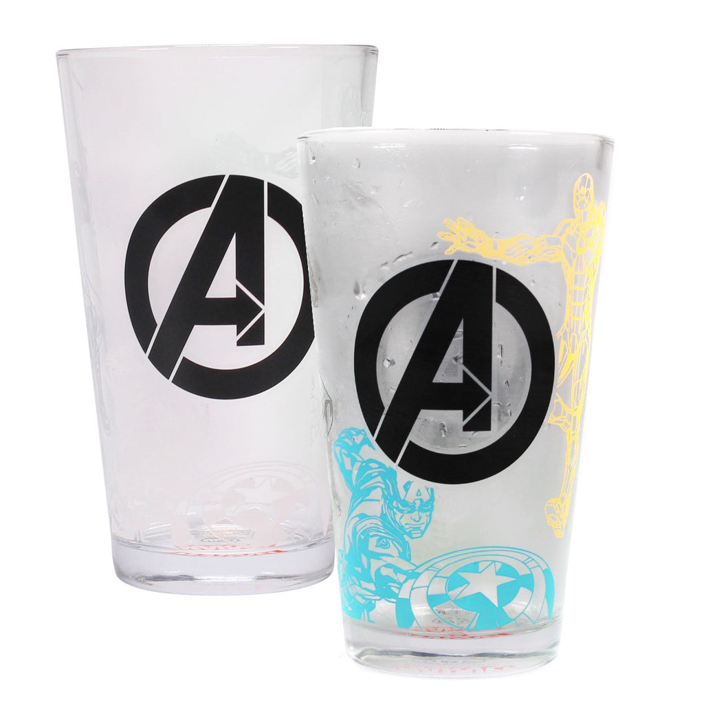 Marvel Avengers Cold Changing Glass