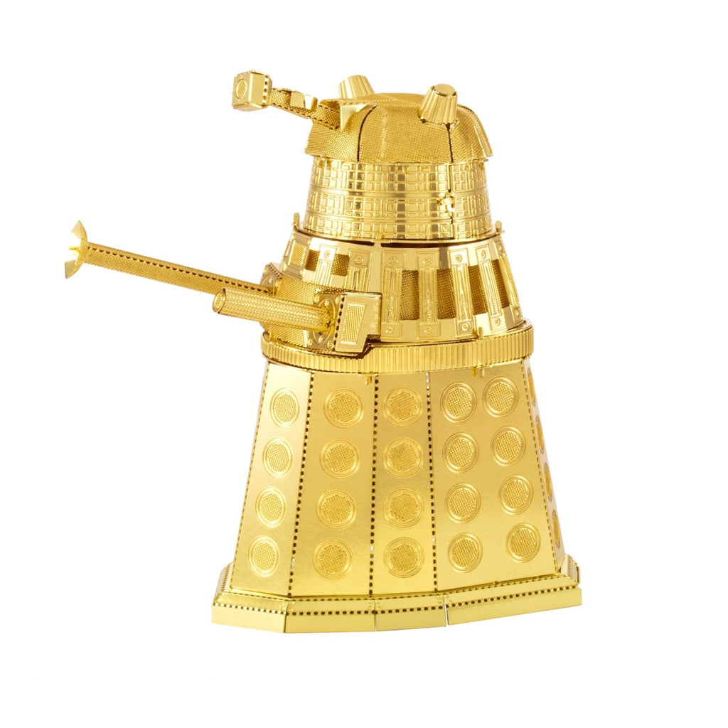 Metal Earth DIY 3D Model Doctor Who Gold Dalek