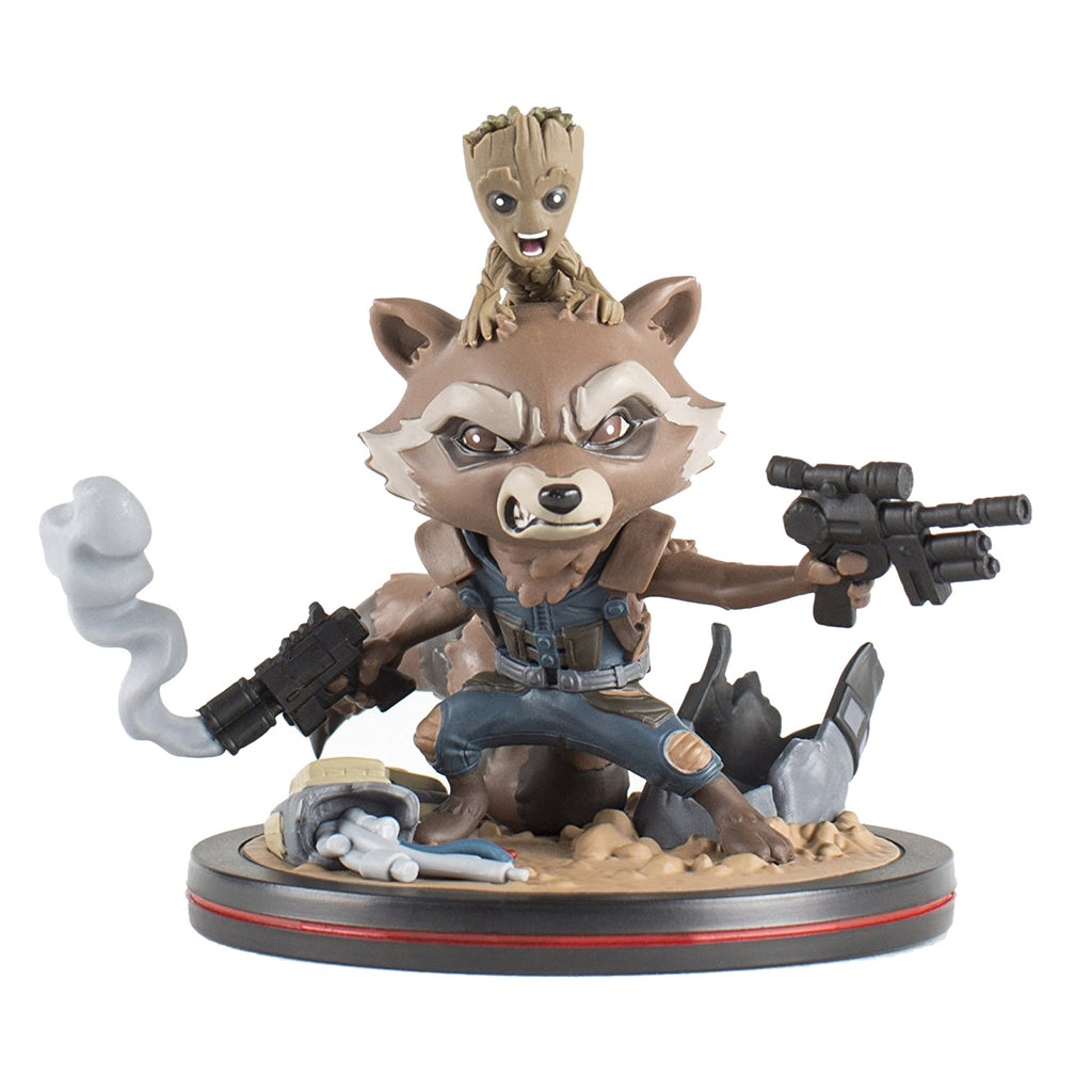 Guardians of the Galaxy Rocket & Groot Q-Fig Diorama