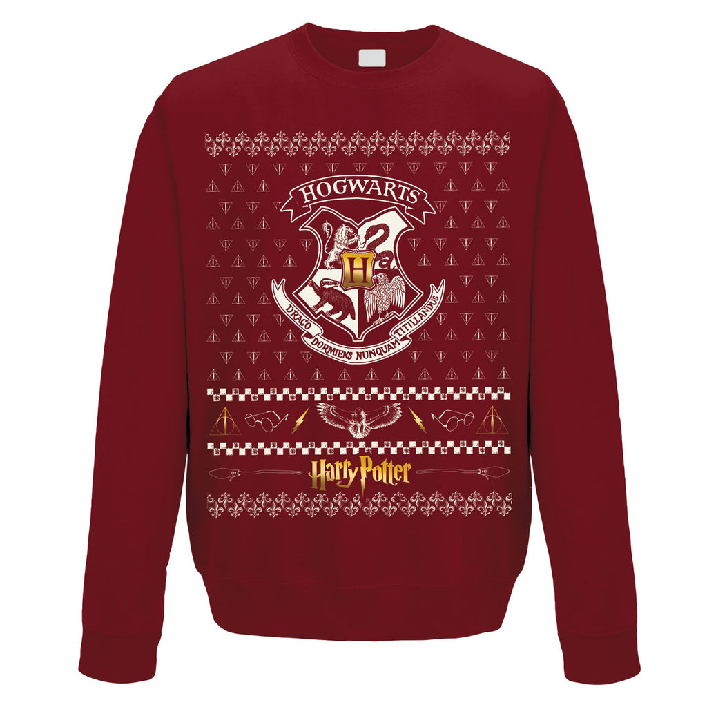 Harry Potter Hogwarts Christmas Jumper