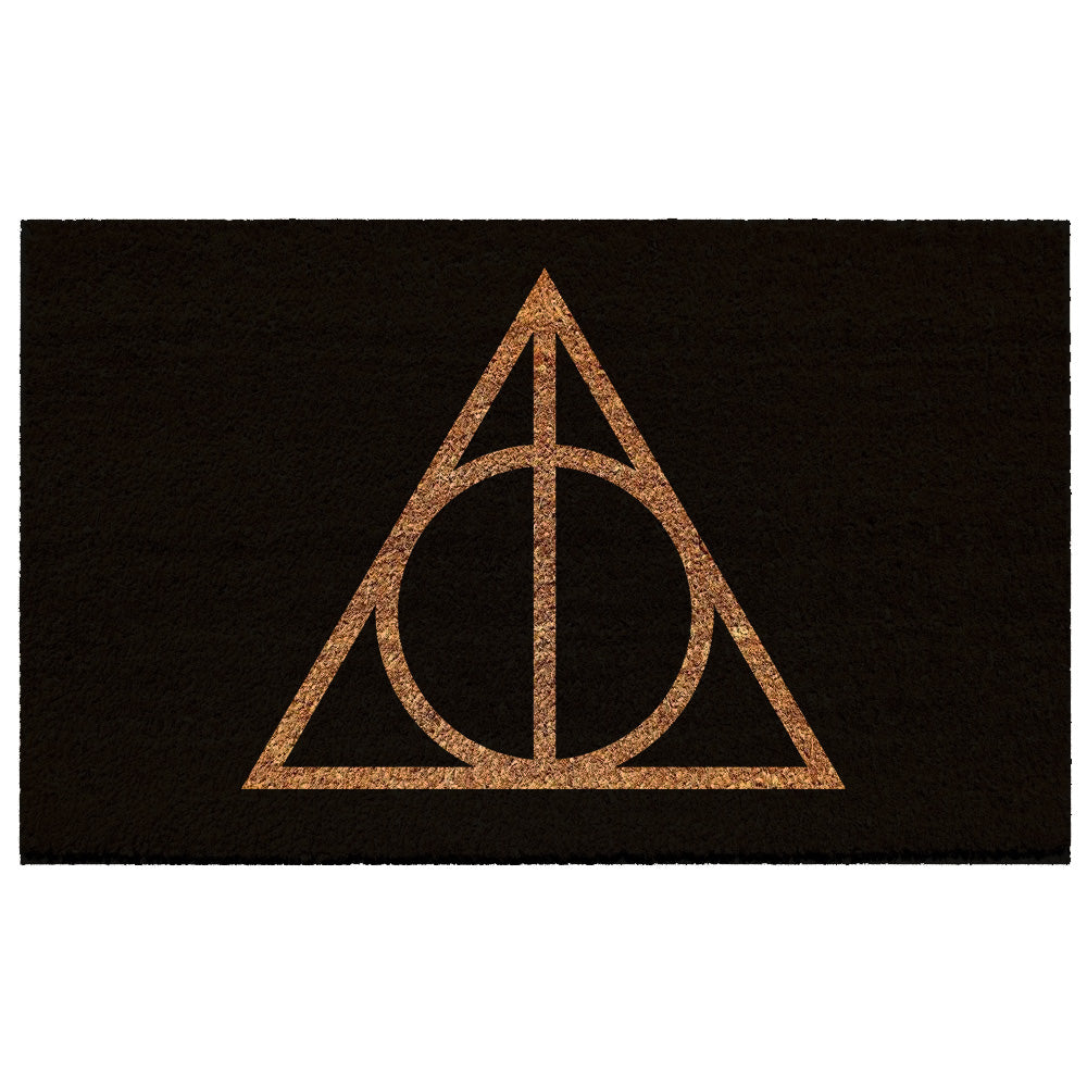 Harry Potter Deathly Hallows Coir Doormat