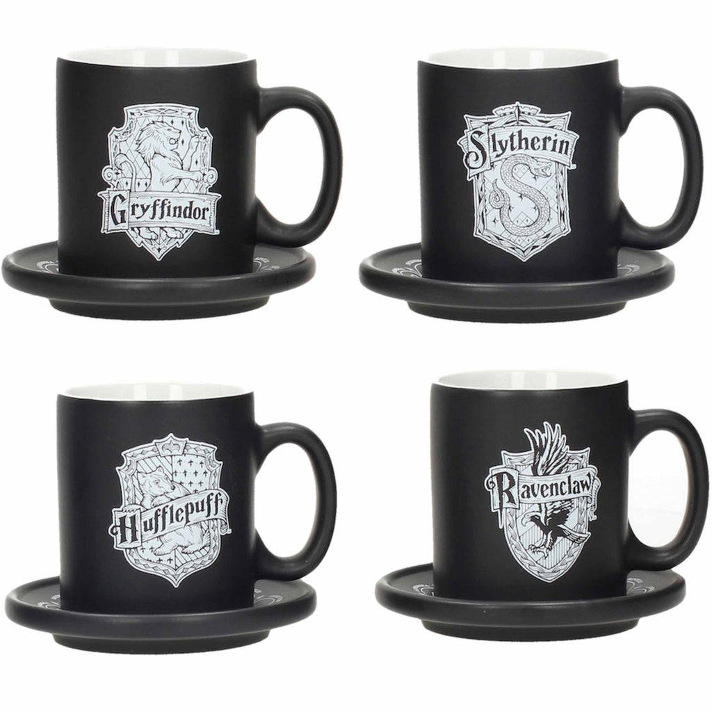Harry Potter Deluxe Hogwarts Houses Espresso Set