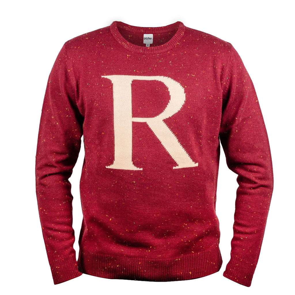 Harry Potter "R" Weasley Knitted Christmas Jumper/Sweater