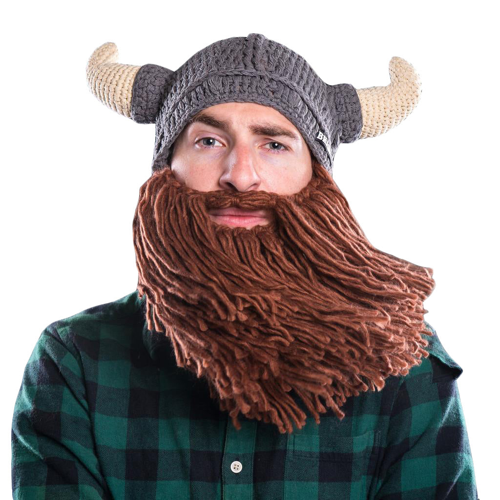 Viking Horn Bearded Hat