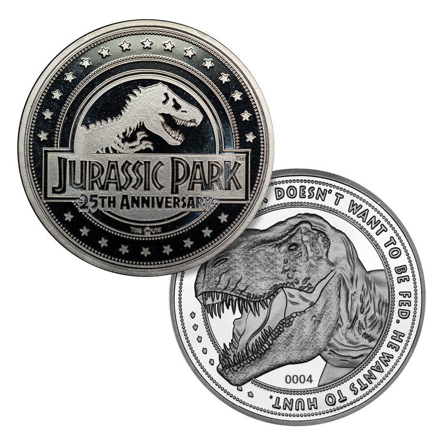 Jurassic Park Limited Edition Collectors Coin