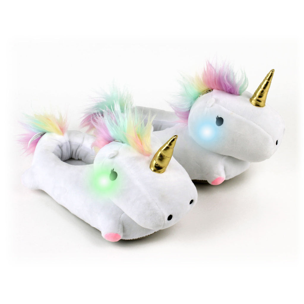 Enchanted Light-Up Unicorn Slippers