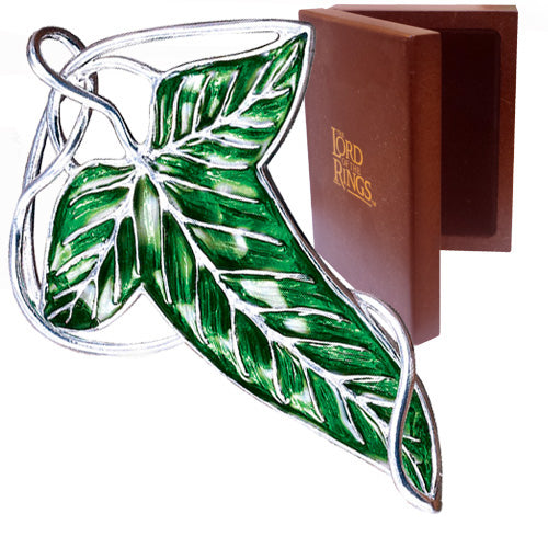 The Lord of the Rings Sterling Silver Elven Leaf Brooch