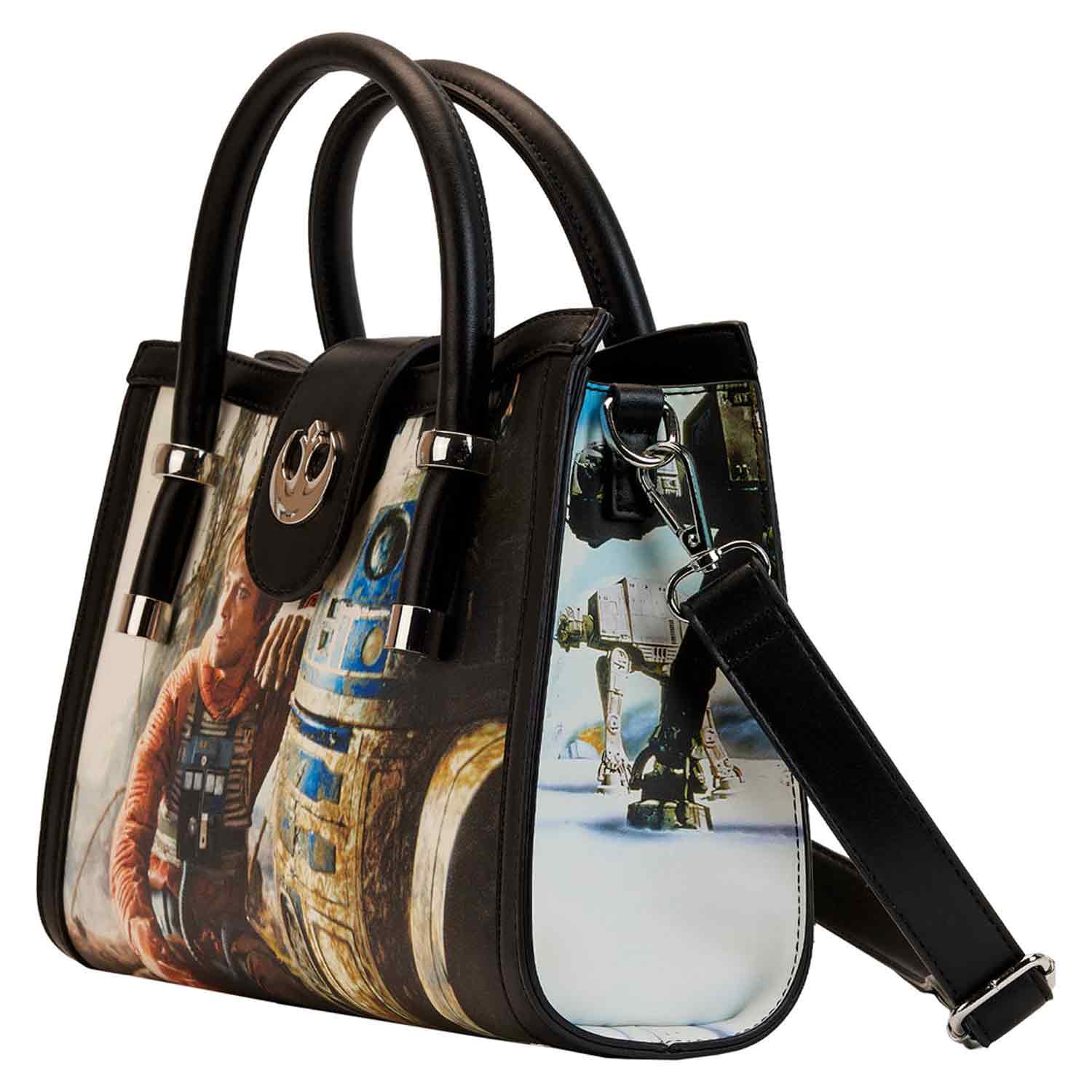 Loungefly x Star Wars Empire Strikes Back Final Frames Crossbody Bag - GeekCore