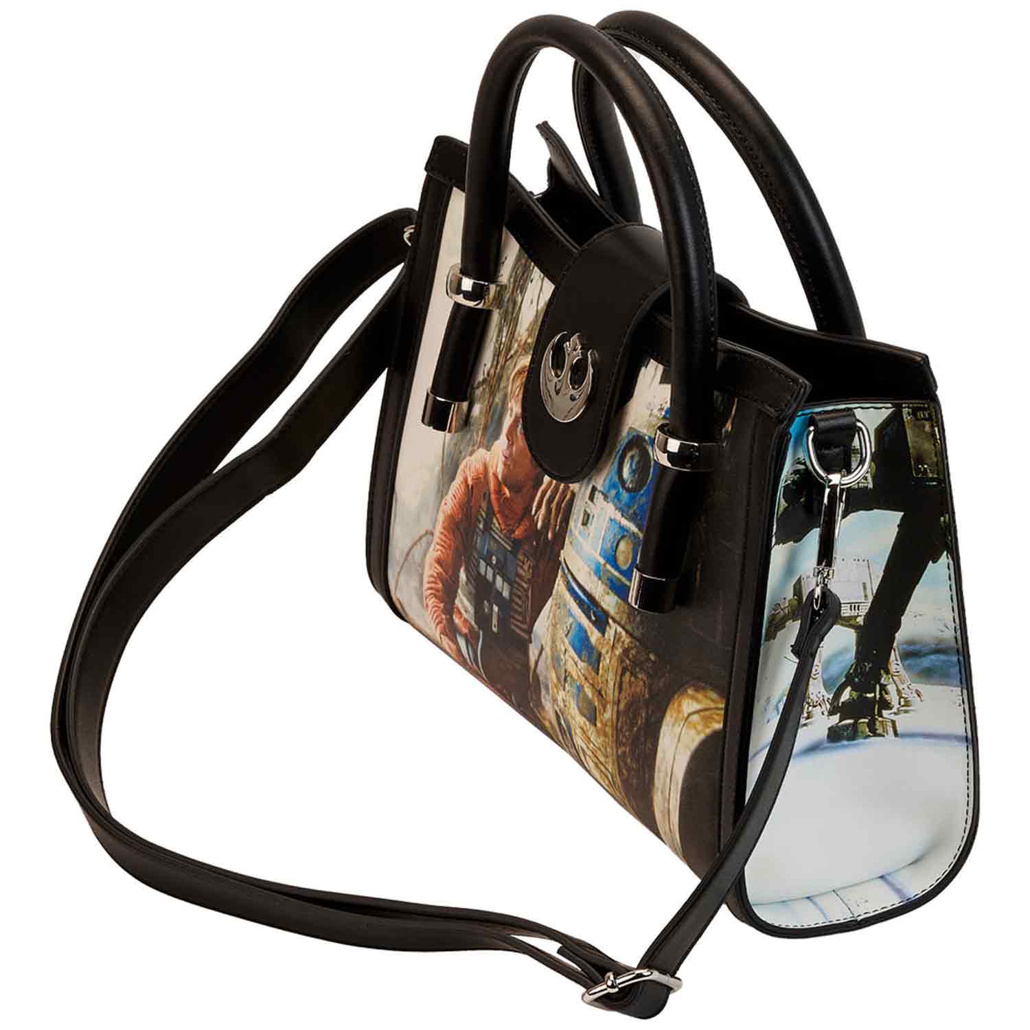 Loungefly x Star Wars Empire Strikes Back Final Frames Crossbody Bag - GeekCore