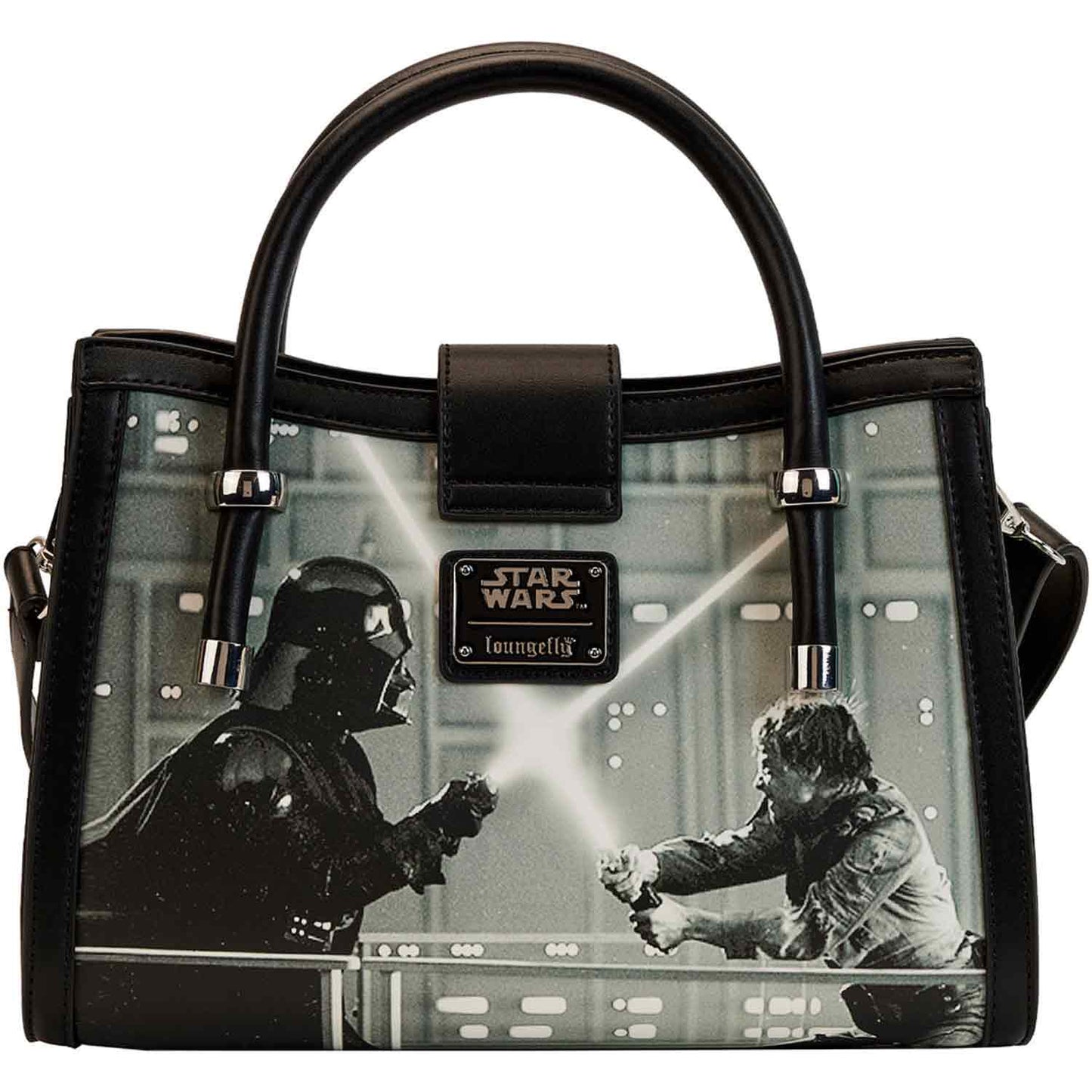 Loungefly x Star Wars Empire Strikes Back Final Frames Crossbody Bag - GeekCore