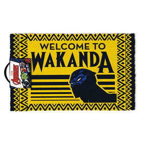 Marvel Black Panther Welcome to Wakanda Coir Doormat