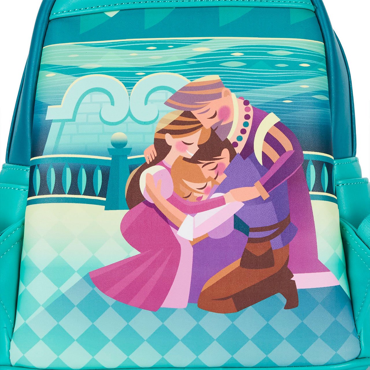 Loungefly x Disney Tangled Princess Castle Mini Backpack