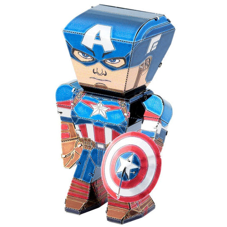 Metal Earth Marvel Captain America Character 3D DIY Model