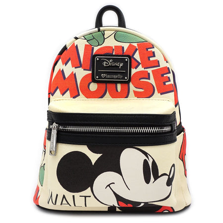 Loungefly x Disney Mickey Classic Print Mini Backpack