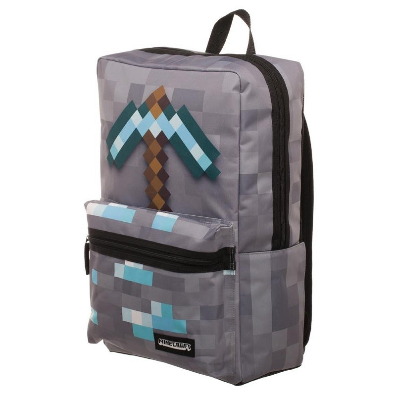 Minecraft Diamond Pickaxe Backpack