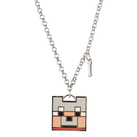 Minecraft Enchanted Wolf Pendant Necklace